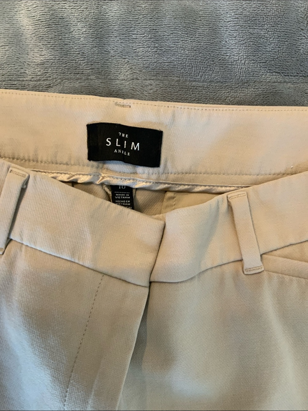 WHBM Comfort Stretch Slim Ankle Size 10R - Picture 2 of 3